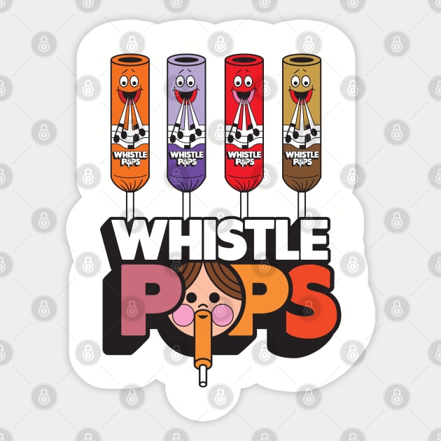 Whistle Pops Whistle Pop Sticker TeePublic